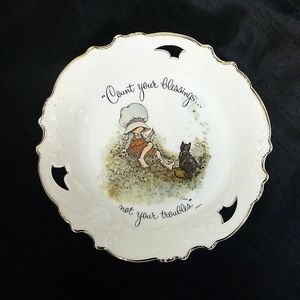 Holly Hobbie Collector's Plate